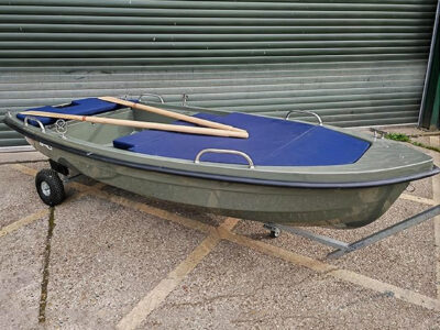 Łódź wiosłowa POLPORT 3,4 m na sprzedaż - Khaki