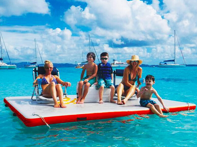 Nadmuchiwana tratwa 6x2