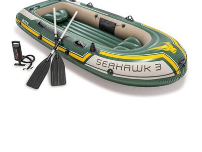 Ponton Intex Uniseks Seahawk 3 - zielony, zestaw