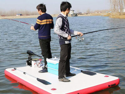 Tratwa dla wędkarzy